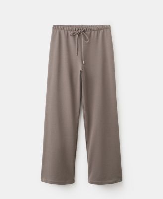 Women's Elastic Waist Cotton Pants