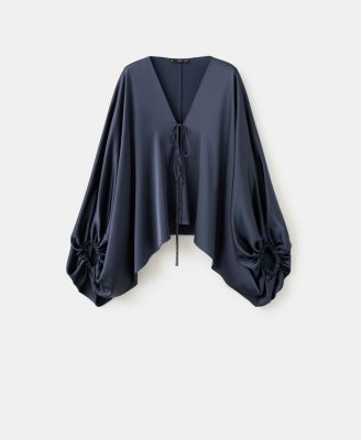 Women's Puffed Sleeves Top