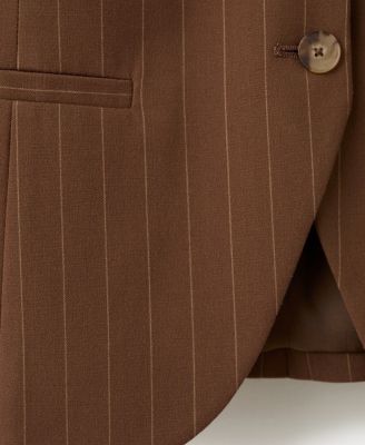 Women's Pinstriped Suit Vest