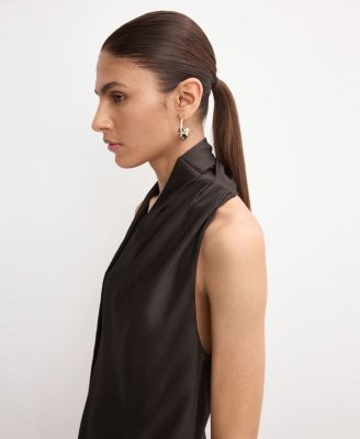 Women's Scarf Neck Top