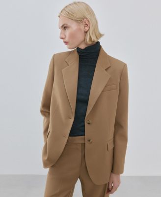 Women's Straight Low-Rise Suit Pants