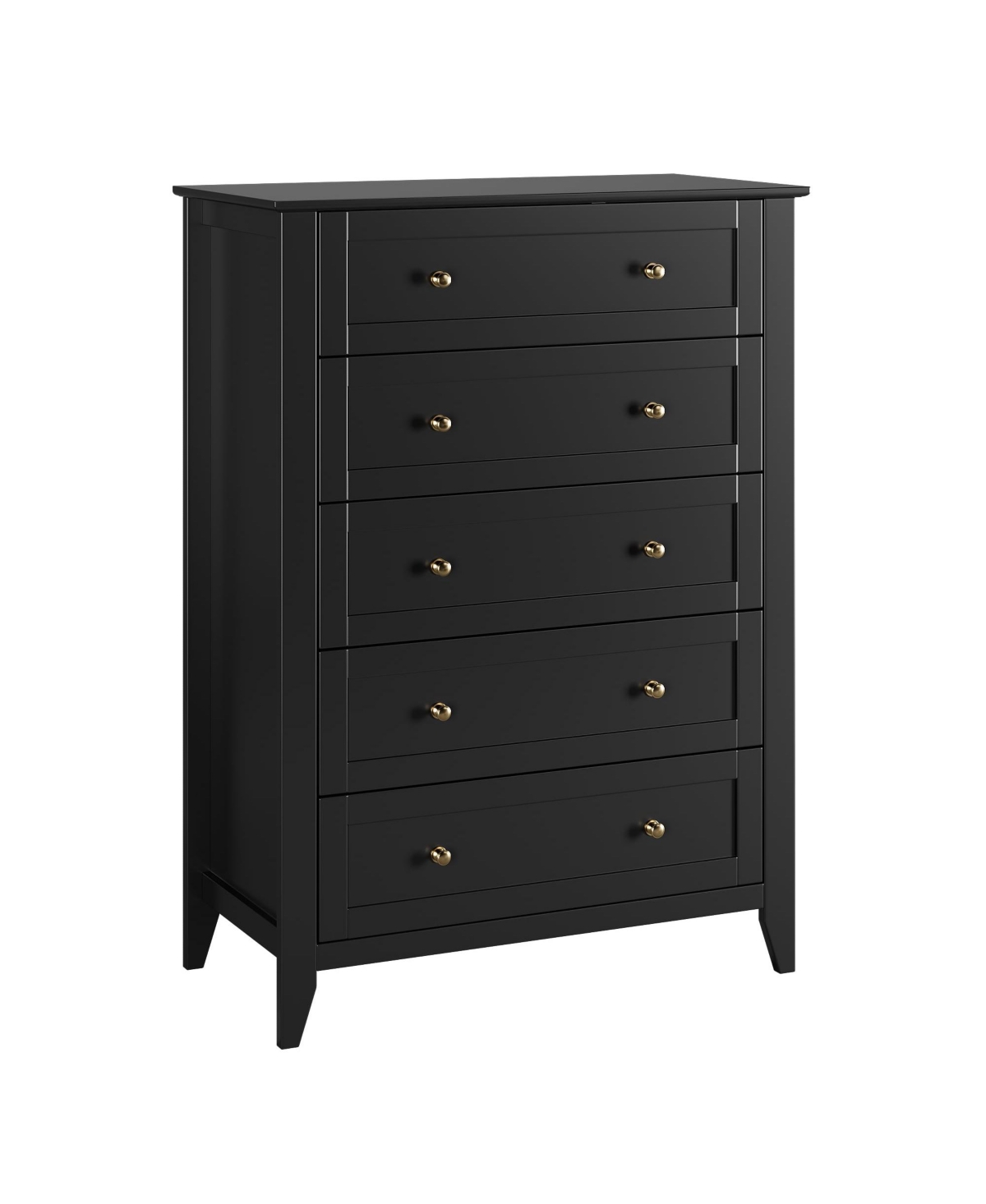 gaomon 5 Drawers Dresser for Bedroom,Storage Dressers Organizer with Handles & Deep Drawers