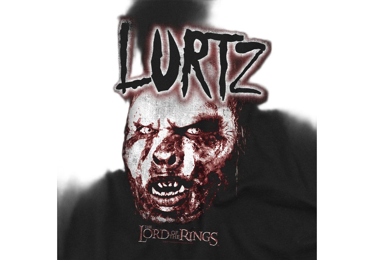 Мужская футболка Lord Of The Rings Evil Lurtz, цвет: Чёрный — фото 2