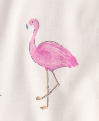 PurelySoft by Carter’s Baby Girls' Flamingo Pull-On Pants, 2-Pack