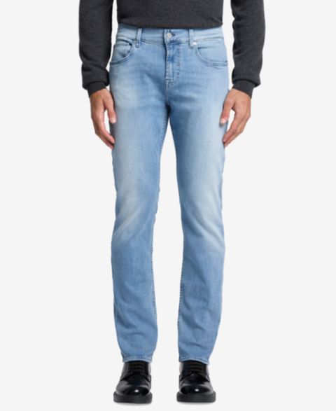 Мужские джинсы 7 For All Mankind Slimmy, цвет: Belize