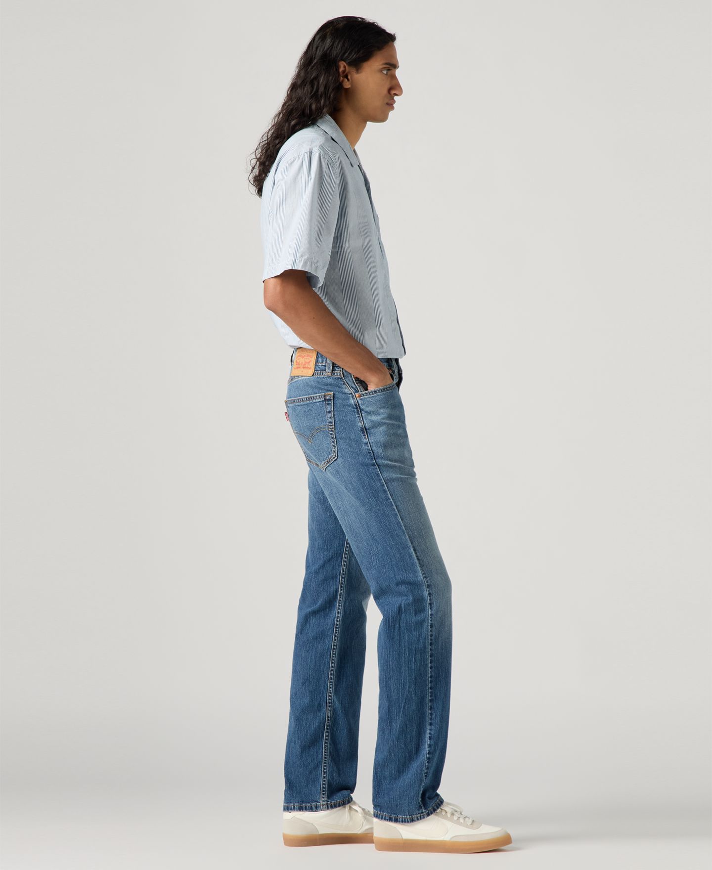 Мужские джинсы Levi's 505™ Regular Fit Jeans Lightweight Denim Stretch, цвет: Best Season Ltwt — фото 2