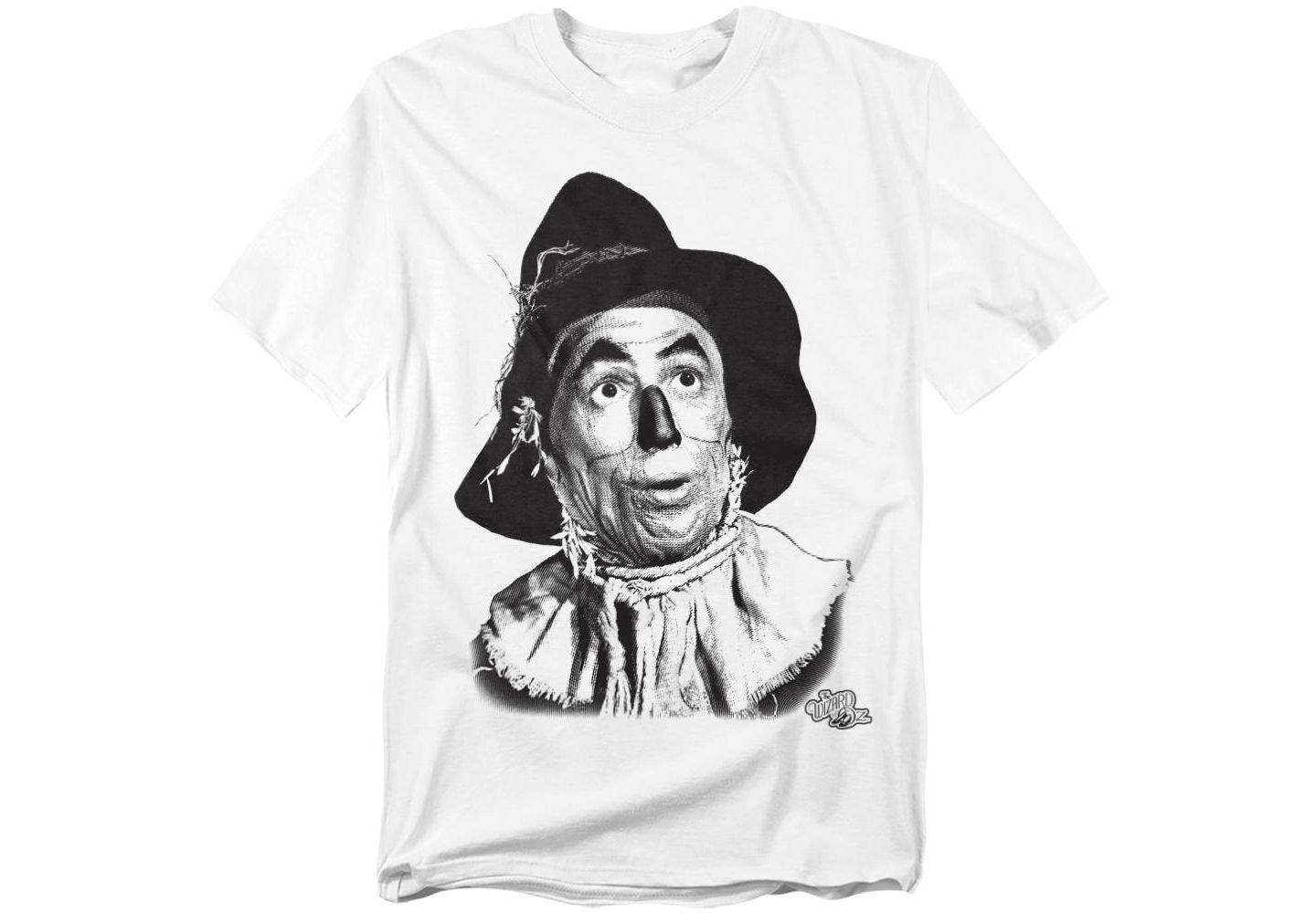Мужская футболка Wizard Of Oz The Scarecrow Headshot, цвет: Белый — фото 1