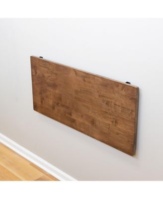 Wakefield Foldable Workbench, Dark Wood Tabletop, Heavy-Duty Table