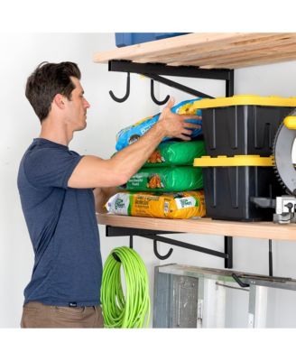 DIY Wall Shelf Brackets | Heavy Duty Garage Wall Shelves