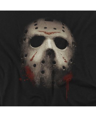Men's Jason Voorhees Large Face Mask T-Shirt