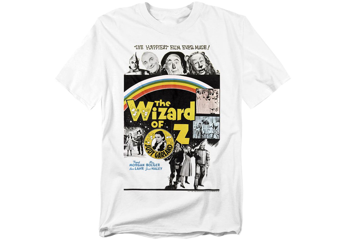 Мужская футболка Wizard Of Oz The Happiest Film Ever Made Poster, цвет: Белый — фото 1