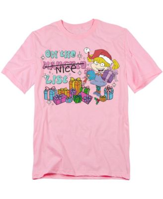 Men's Christmas Angelica On Santa's Naughty List T-Shirt