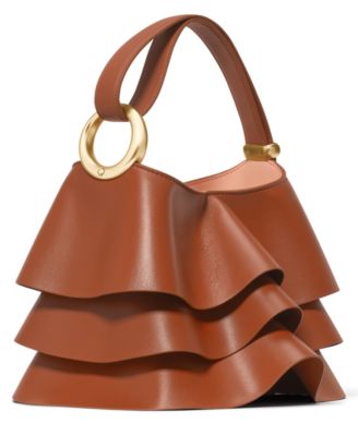 Halo Pleated Wave Small Crossbody Bag