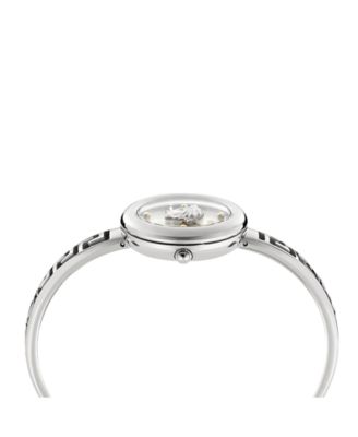 Women's Medusa Eclipse Silver Stainless Steel Bracelet Watch, 28mm