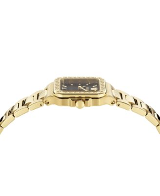 Women's Greca Edge IP Yellow Gold Bracelet Watch, 30x30mm