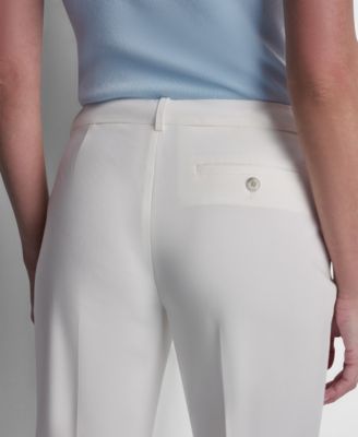 Petite Mid-Rise Modern Fit Flared Pants