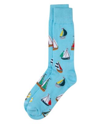 Men's Sail Away Novelty Crew Socks