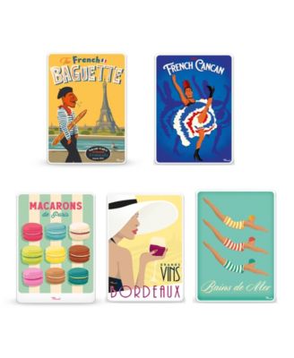 French Mini Tin Chocolate Wafers Bundle, 5-Pc.