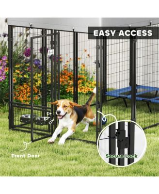 Large Outdoor Dog Kennel, Spacious Animal Shelter