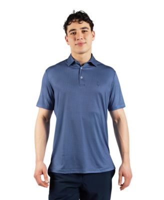 Men's Golf Tees Printed Performance Polo