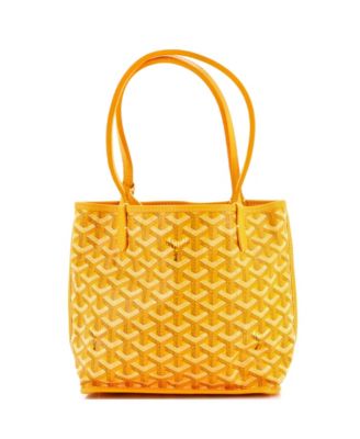 Mini Anjou Reversible Tote Coated Canvas