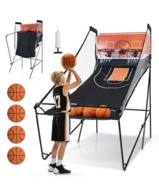 Basketball Arcade Game Collection Kids  Foldable Game with 8 Modes