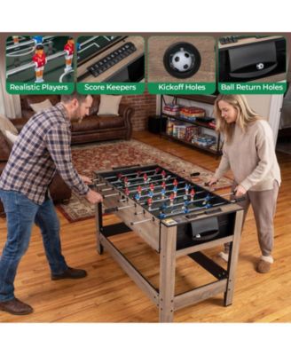 2-in-1 Swivel Game Table for Teens & Adults