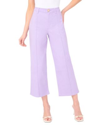 Women's Wide-Leg Pintuck Jeans