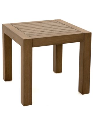 Vera 22" Aluminum Outdoor End Table