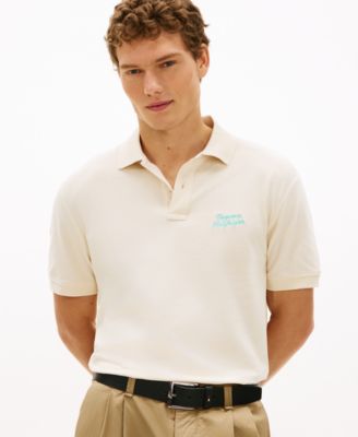 Men's Embroidered Back Classic-Fit Polo Shirt