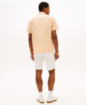Men's Papertouch Striped Short-Sleeve Shirt