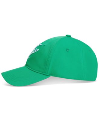 Men's Script Soft Six Panel Embroidered Logo Cap