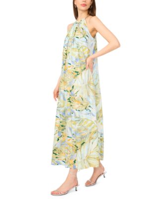 Women's Halter Neck Long Maxi Dress