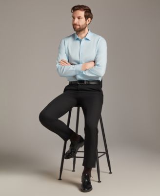 Men's Sateen Slim-Fit Dress Shirt