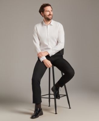 Men's Sateen Slim-Fit Dress Shirt