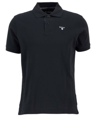 Men's Tartan Pique Short-Sleeve Polo Shirt