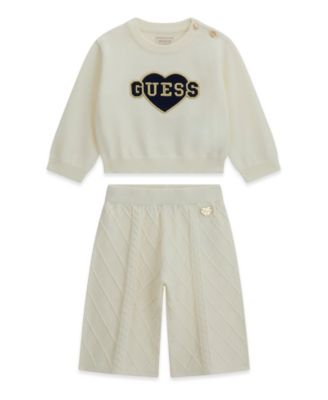 Baby Girls' Long-Sleeve Sweater Top and Pant, 2-Piece Set