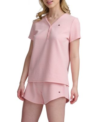 Women's 2-Piece Henley and Boxer-Set