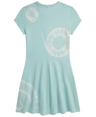 Girls' 7-16 Tie-Dye Polo Bear Cotton Jersey Dress
