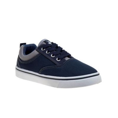 Big Boys Canvas Sneakers Everyday Wear Durable Casual Style LaceUp Look Active Play