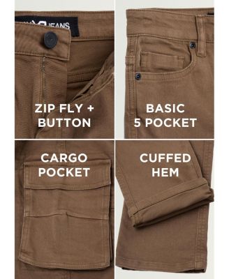 Big Boys XRAY Flex Slim Fit Cargo Pants 8-18