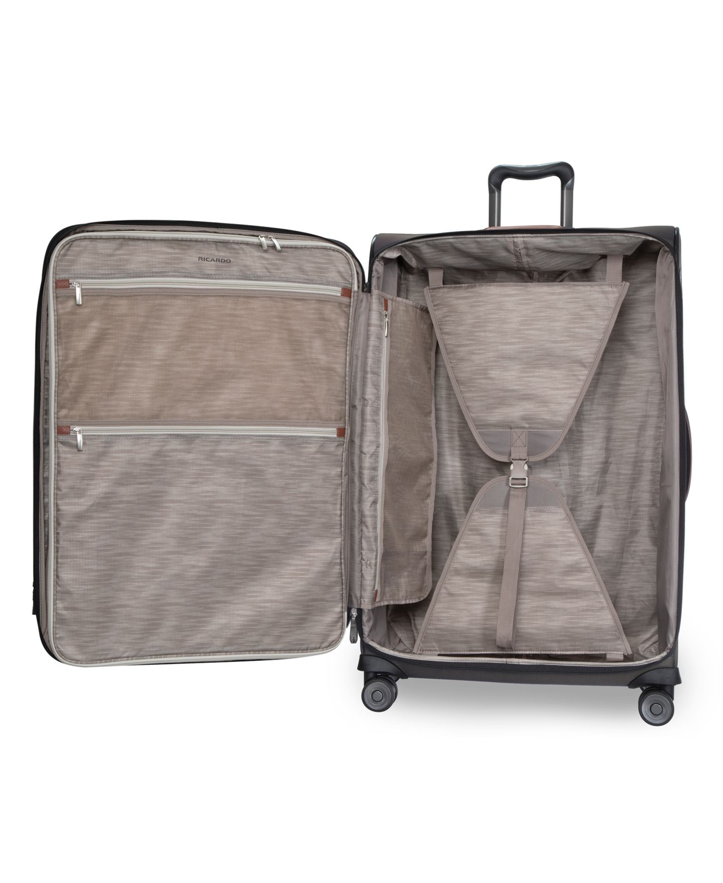 Чемодан Ricardo Montecito 3.0 Large Check-In Spinner Suitcase, цвет: Серый — фото 5