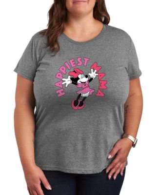 Plus Size Disney Happiest Mama Short-Sleeve Graphic T-Shirt