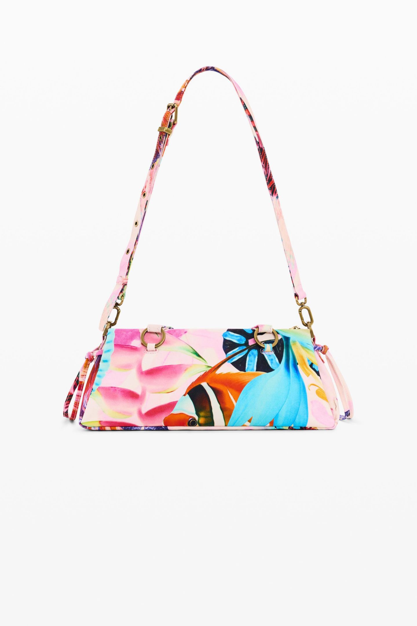 Женская сумка Desigual Shoulder, цвет: Разноцветный — фото 5