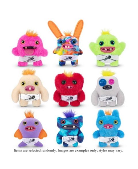 Детские мягкие игрушки Fuggler Baby Fugg 3.5" Blind Box Plush Toy, 12-Piece Set