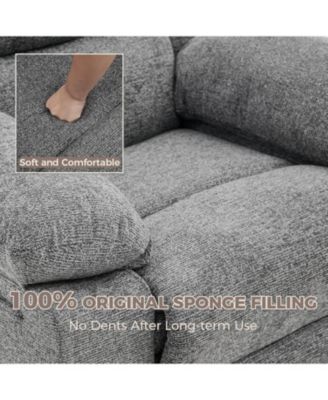 Adults Oversized Rocking Nursery Glider Recliner Chair