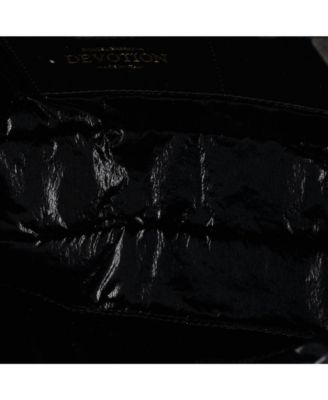 Devotion Soft Flap Chain Shoulder Bag Quilted Nylon