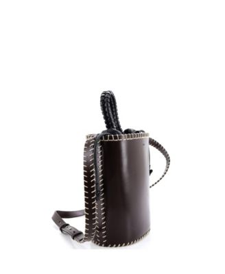 Mini Louela Bucket Bag Leather