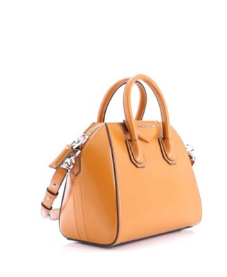 Mini Antigona Bag Glazed Leather