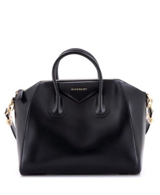 Medium Antigona Bag Glazed Leather